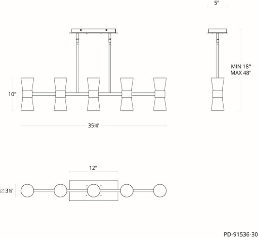 W.A.C. Lighting-PD-91536-40-BN|ALT|1