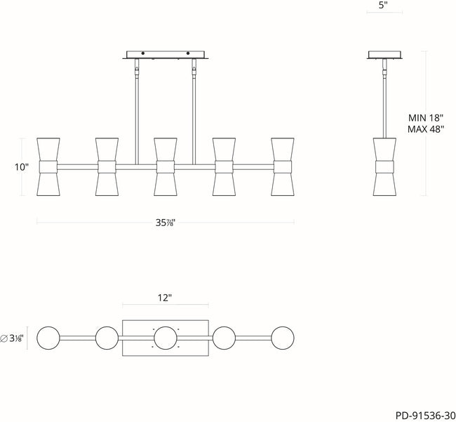 W.A.C. Lighting-PD-91536-40-BN|ALT|1