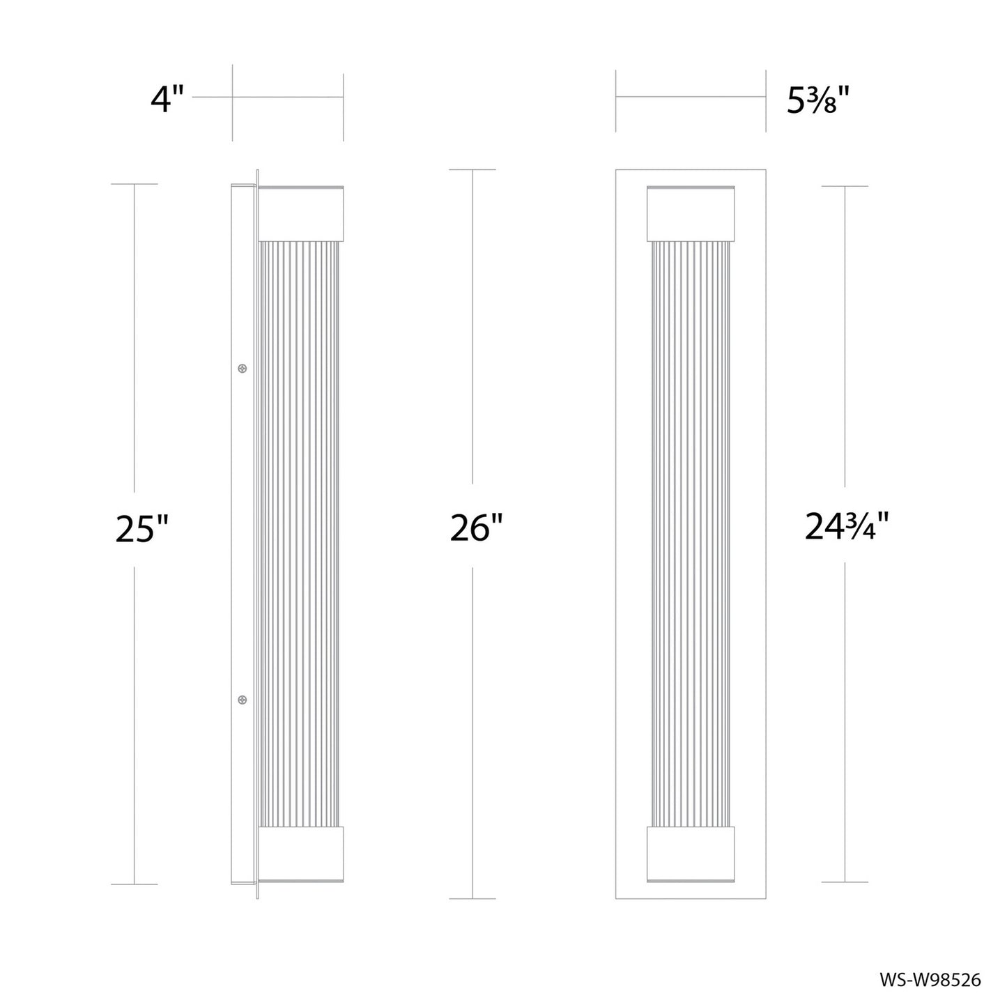 Modern Forms-WS-W98526-35-BK|ALT|1