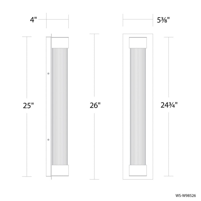 Modern Forms-WS-W98526-35-BK|ALT|1
