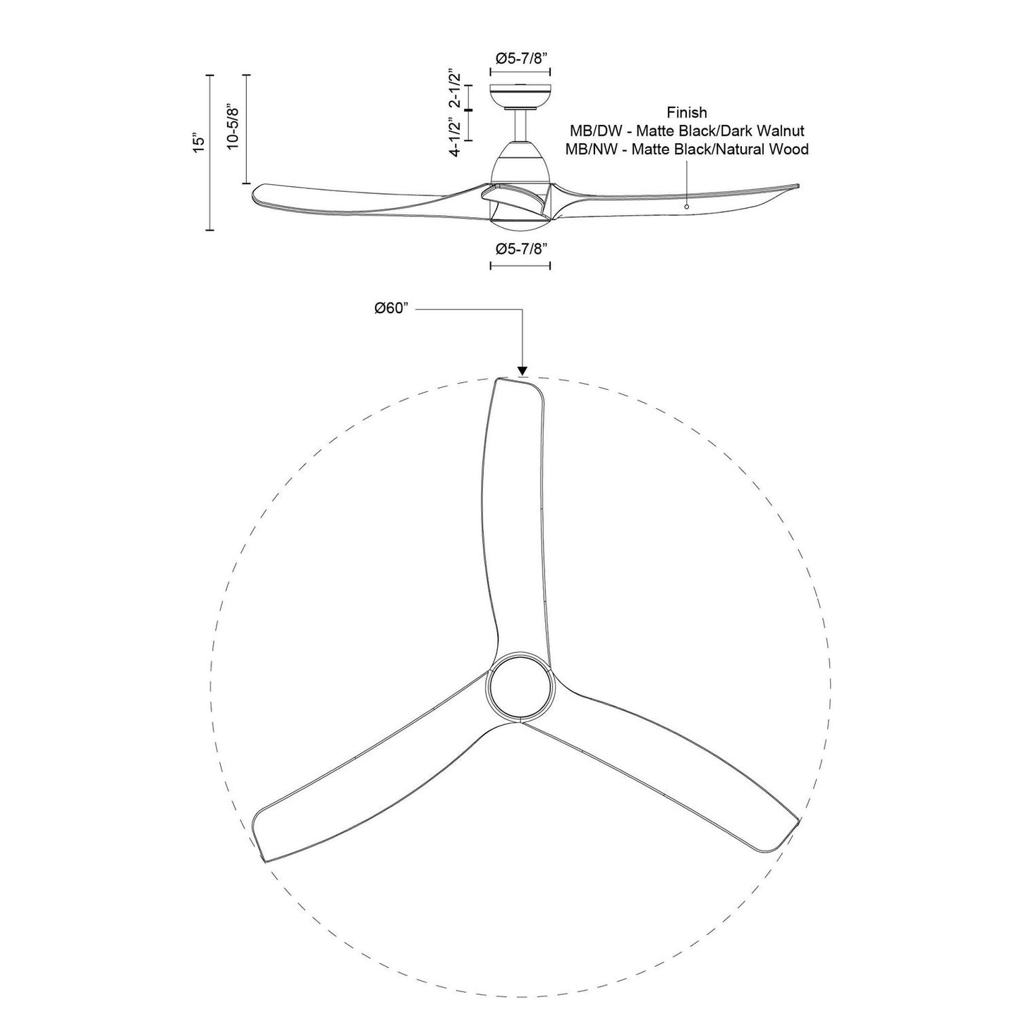 Kuzco Lighting-CF72952-BG/WH-5CCT|ALT|5