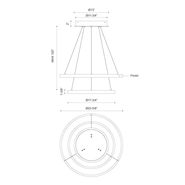 Kuzco Lighting-CH87224-BK-UNV-010|ALT|3