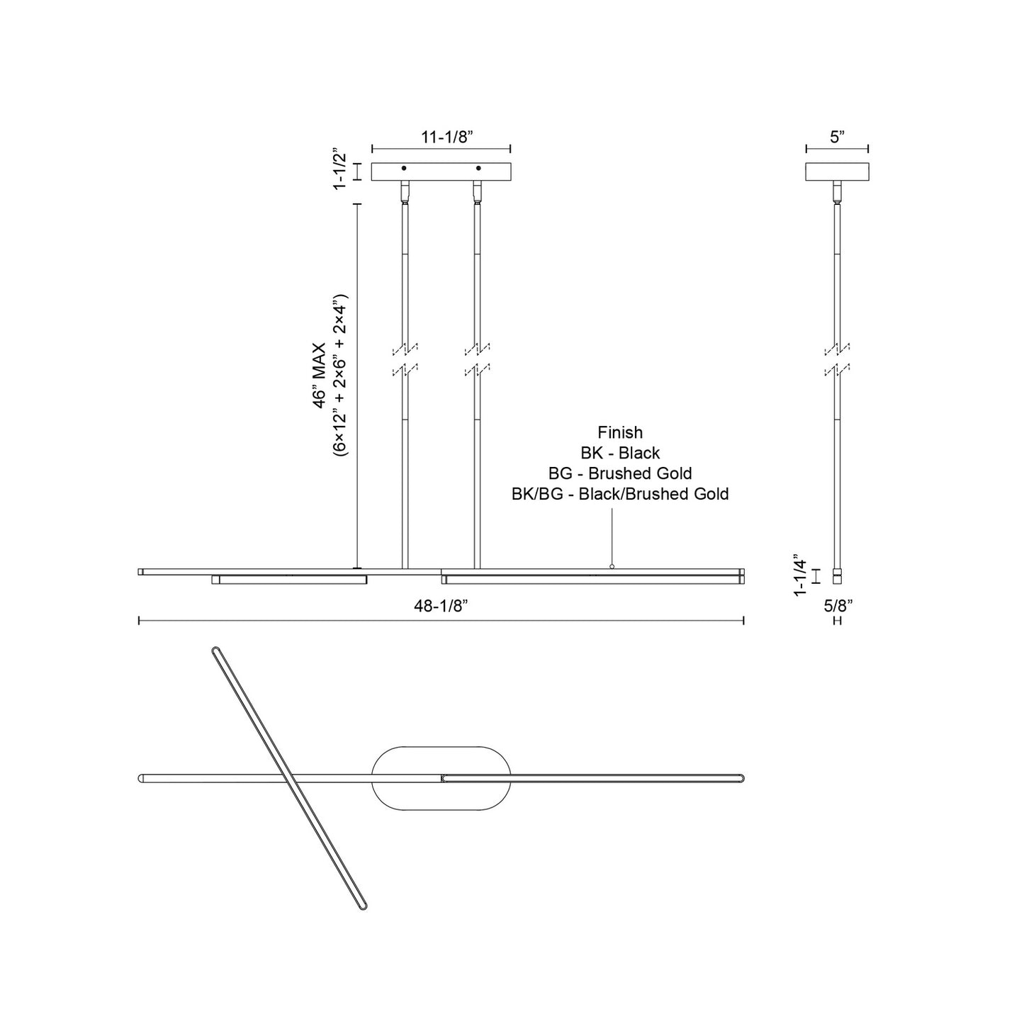 Kuzco Lighting-LP28748-BK-UNV|ALT|2