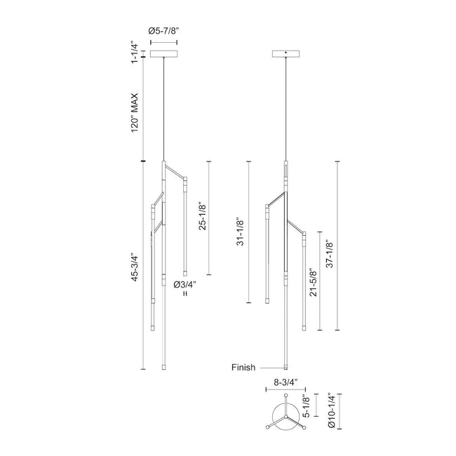 Kuzco Lighting-PD74746-BK-UNV|ALT|1