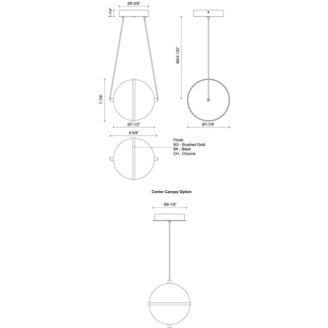 Kuzco Lighting-PD76708-BK-UNV|ALT|2