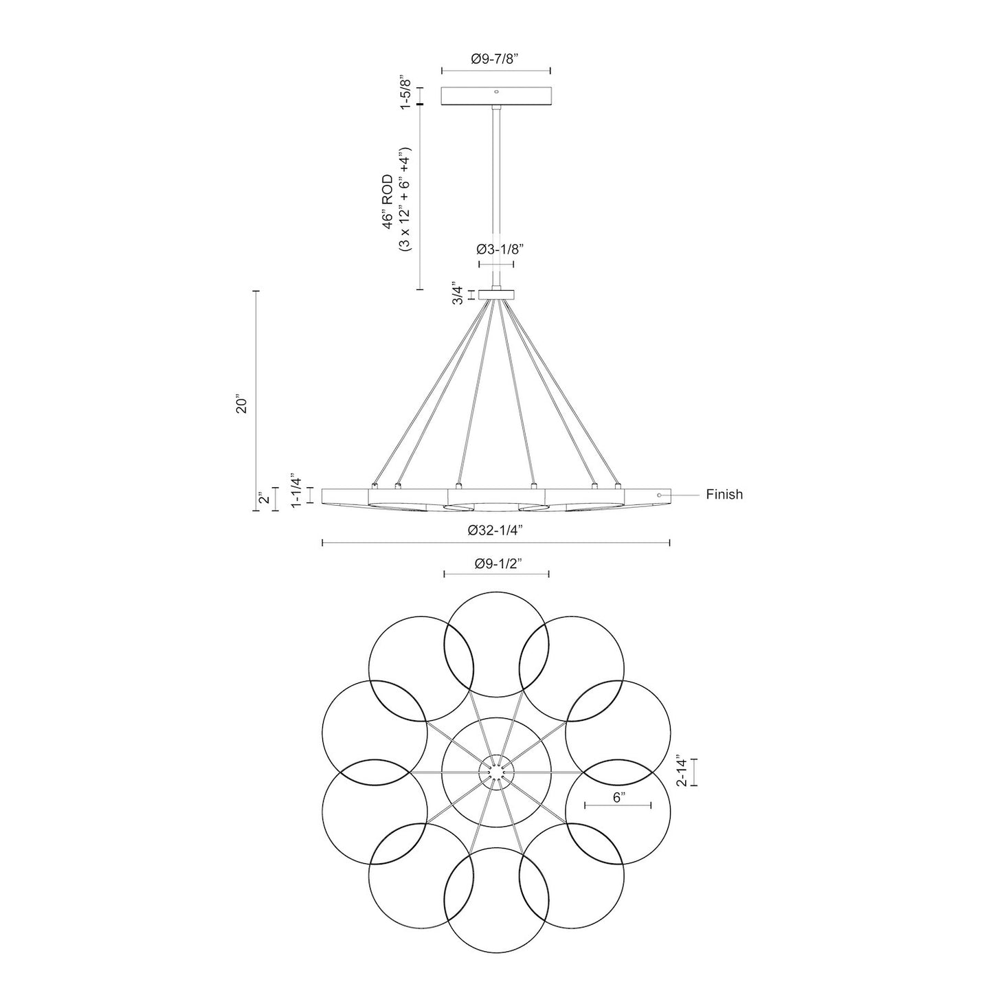 Kuzco Lighting-CH90833-BK-UNV-010|ALT|4
