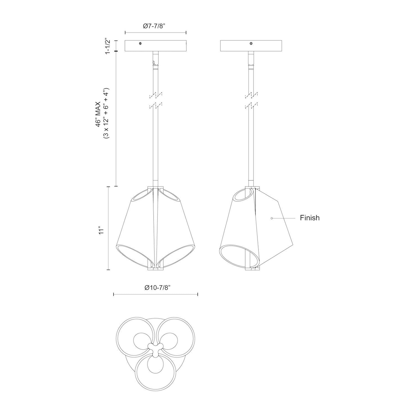 Kuzco Lighting-PD62511-BK/LG-UNV|ALT|3