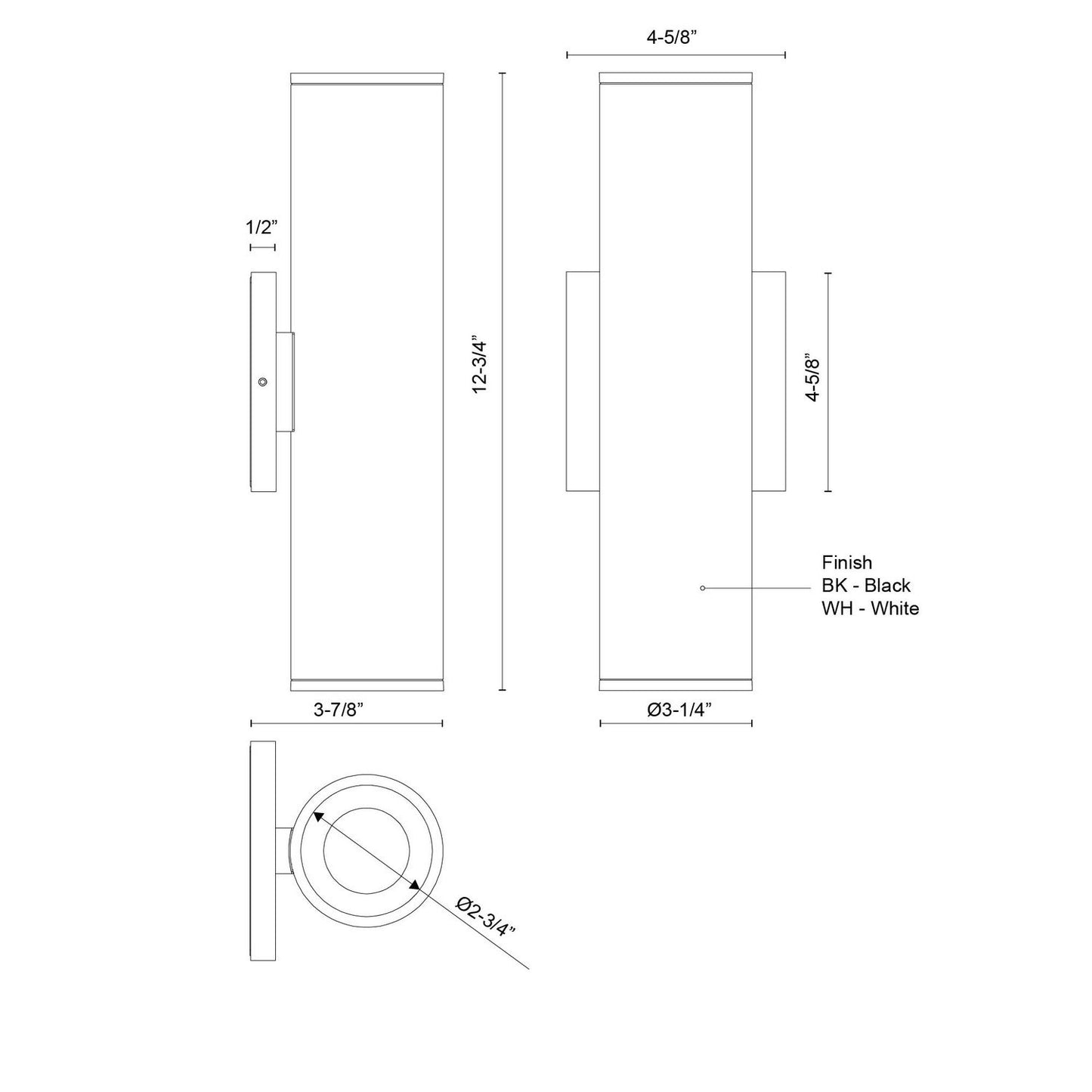 Kuzco Lighting-LD3-UD12W24-3036-WH-UNV-010|ALT|1
