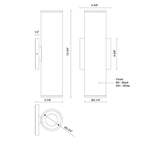 Kuzco Lighting-LD3-UD12W24-3036-WH-UNV-010|ALT|1