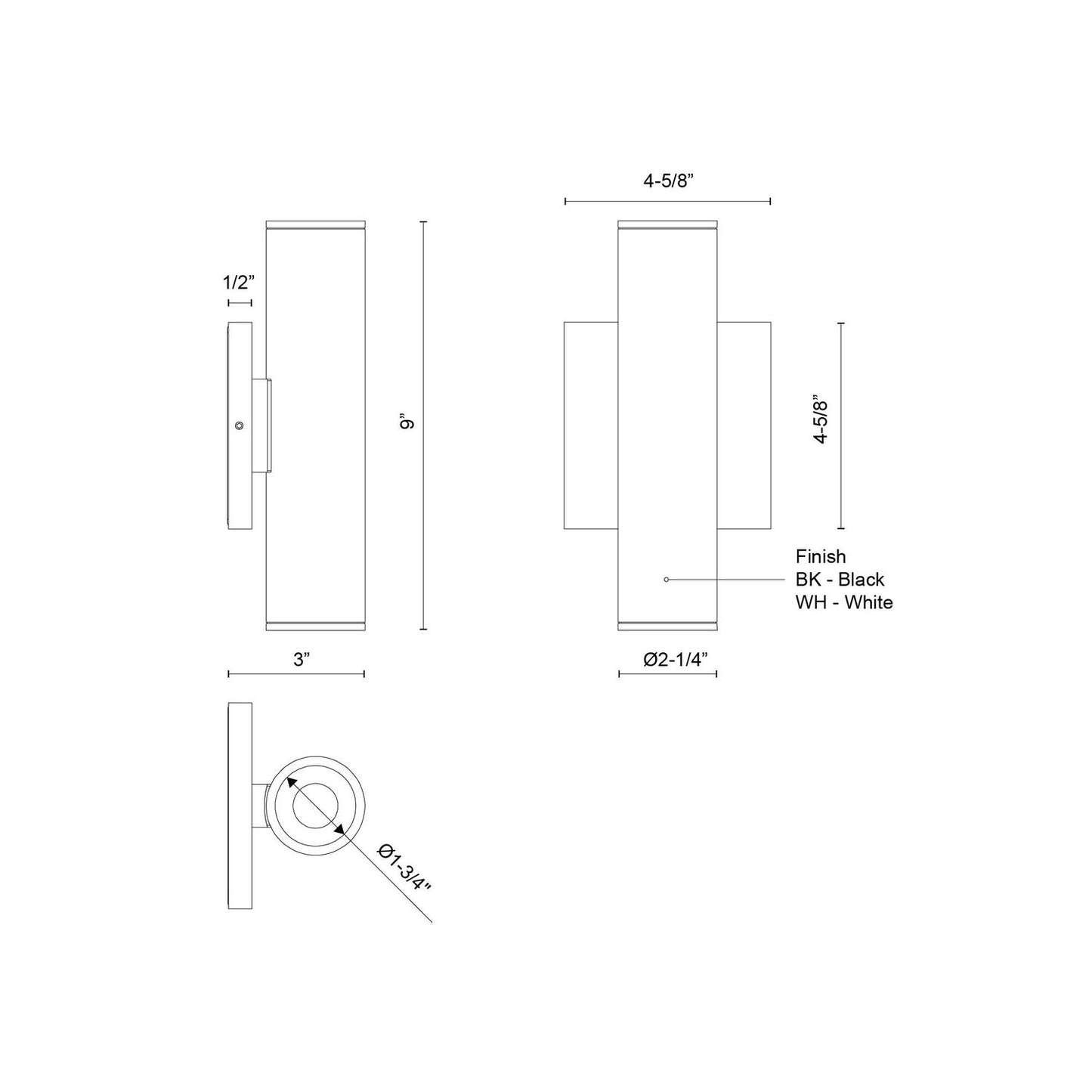Kuzco Lighting-LD2-UD09W14-3036-BK-UNV-010|ALT|5