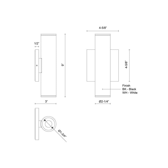 Kuzco Lighting-LD2-UD09W14-3036-BK-UNV-010|ALT|5