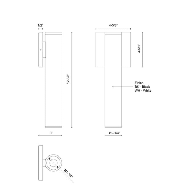 Kuzco Lighting-LD2-WS12W12-3036-WH-UNV-010|ALT|1