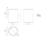 Kuzco Lighting-EW265107-BK|ALT|4