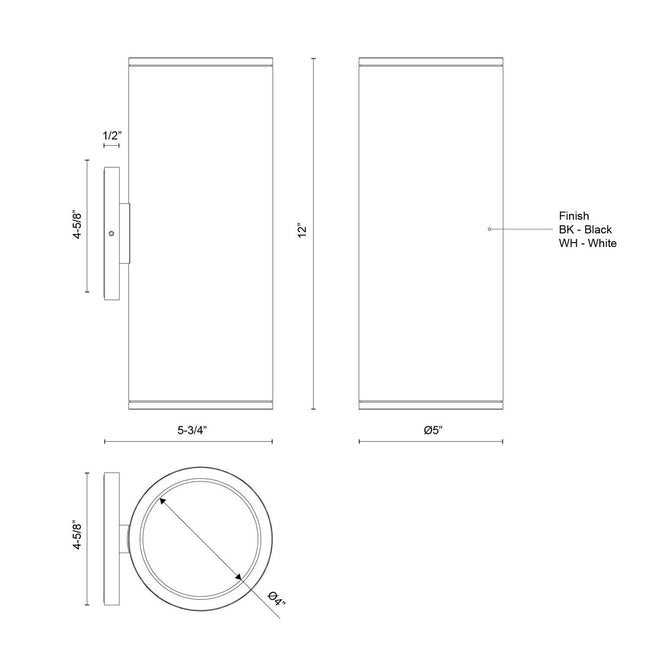 Kuzco Lighting-EW265212-BK|ALT|4