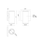 Kuzco Lighting-EW262106-BK|ALT|4