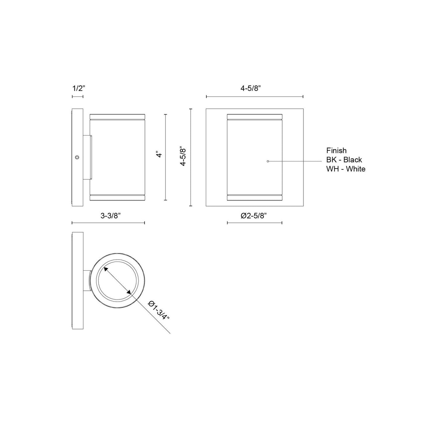 Kuzco Lighting-EW262204-BK|ALT|4