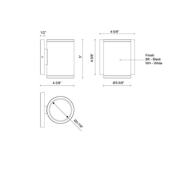 Kuzco Lighting-EW264105-WH|ALT|1