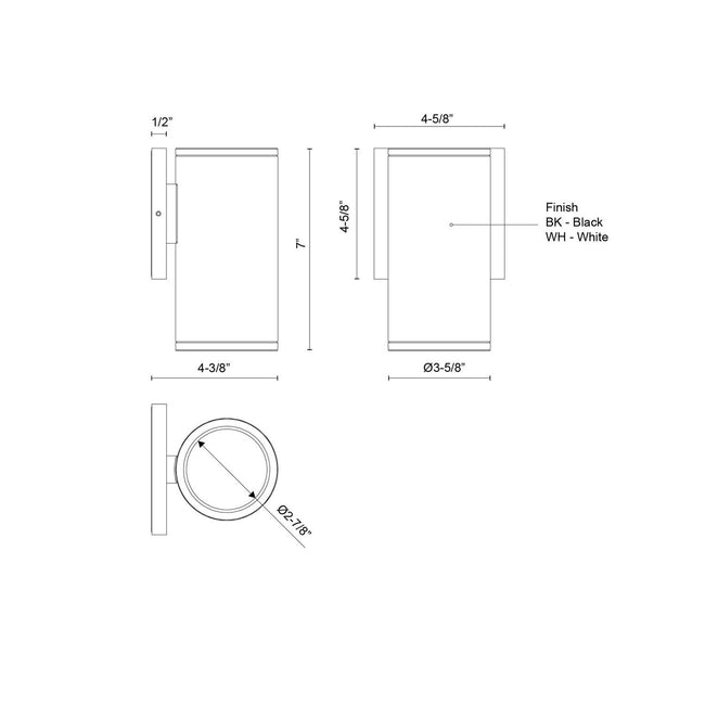 Kuzco Lighting-EW264107-WH|ALT|1