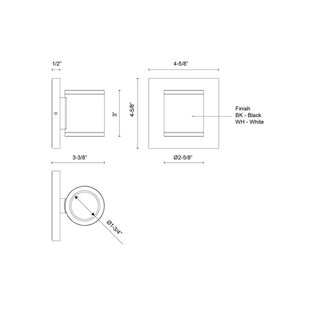 Kuzco Lighting-EW262103-BK|ALT|4