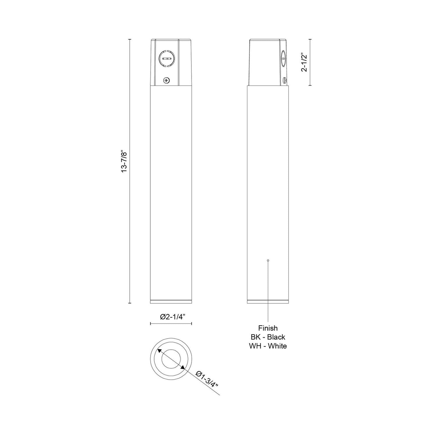 Kuzco Lighting-LD2-CC12W12-3036-WH-UNV-010|ALT|1
