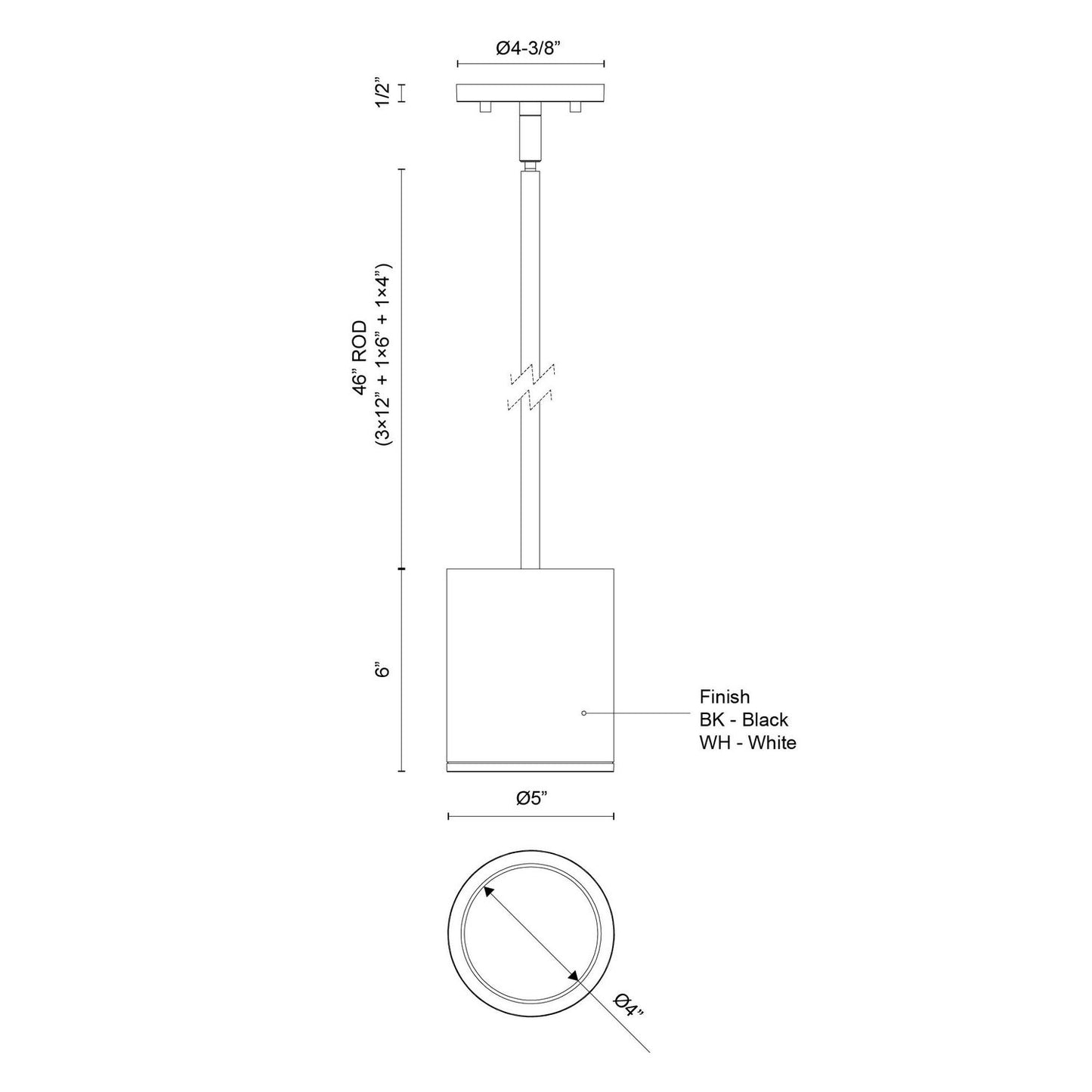 Kuzco Lighting-EP265106-BK|ALT|2