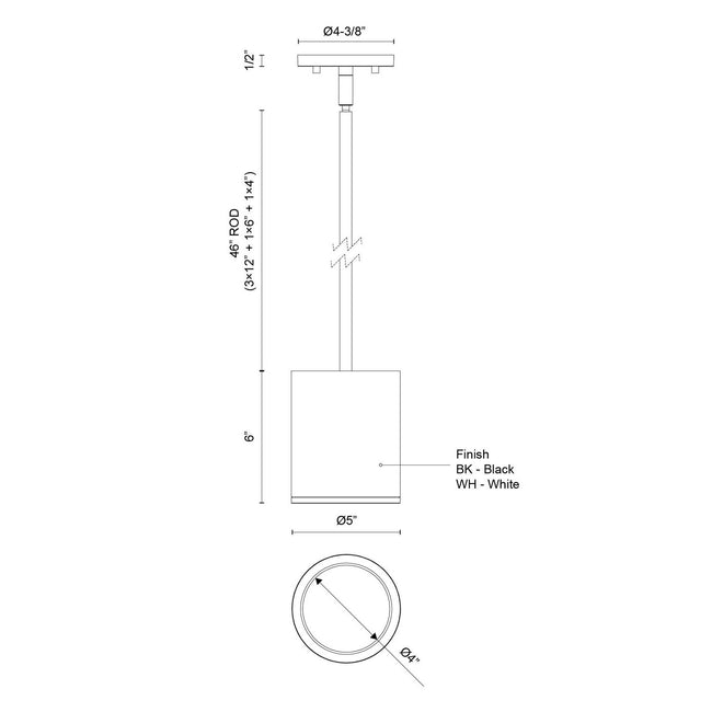 Kuzco Lighting-EP265106-WH|ALT|2