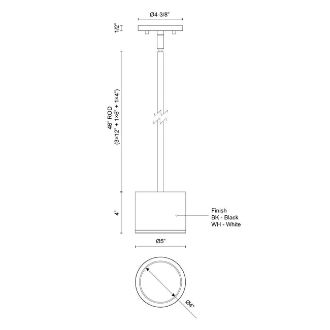 Kuzco Lighting-EP265104-BK|ALT|3