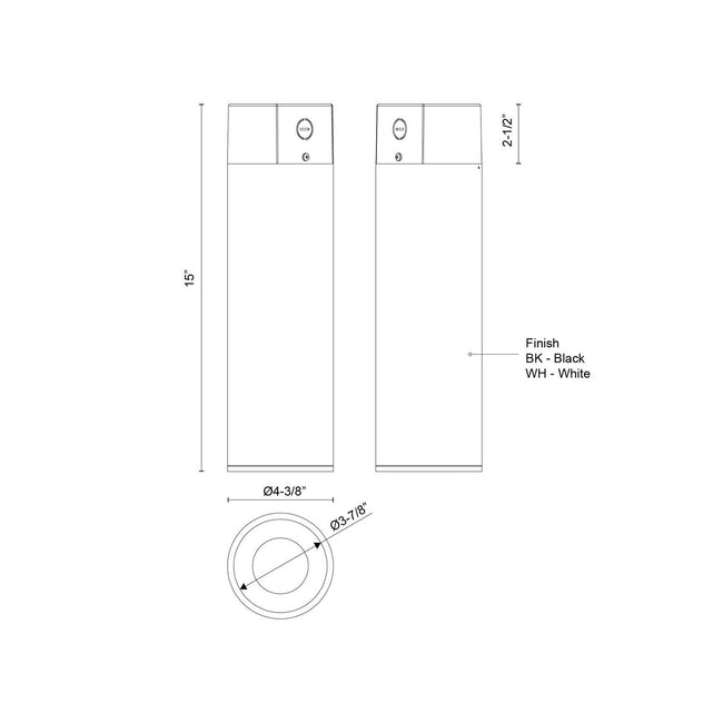 Kuzco Lighting-LD4-CC12W24-3036-WH-UNV-010|ALT|1