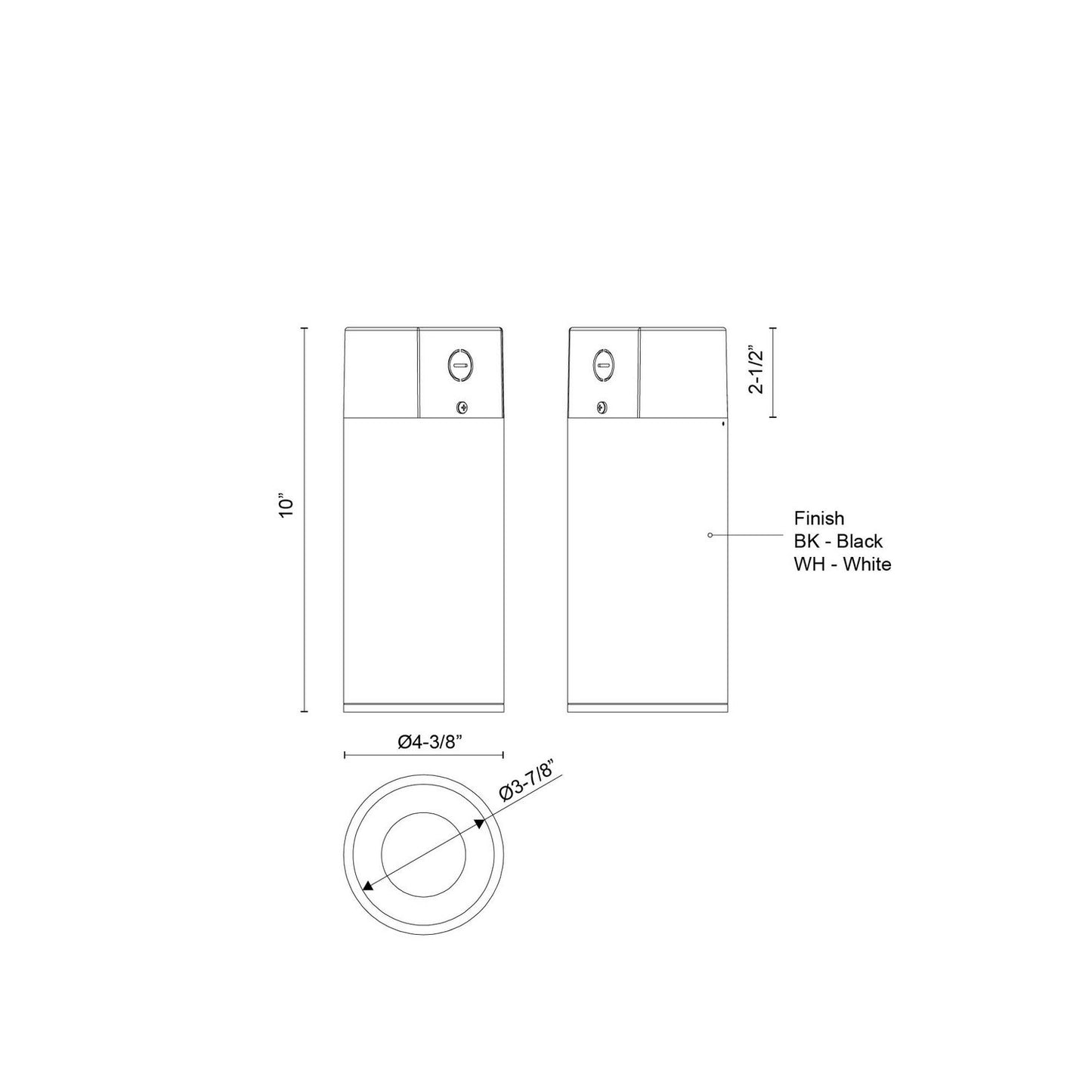 Kuzco Lighting-LD4-CC08W20-3036-WH-UNV-010|ALT|1