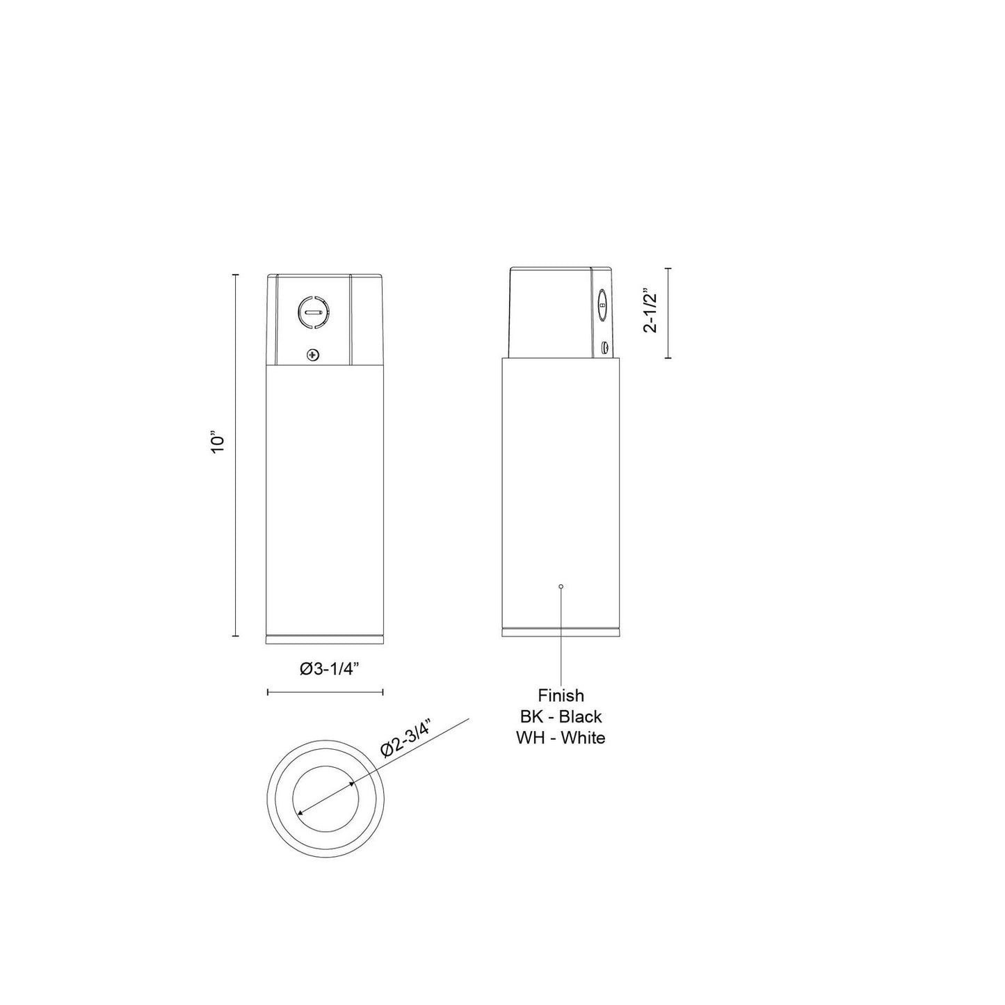 Kuzco Lighting-LD3-CC08W14-3036-WH-UNV-010|ALT|1