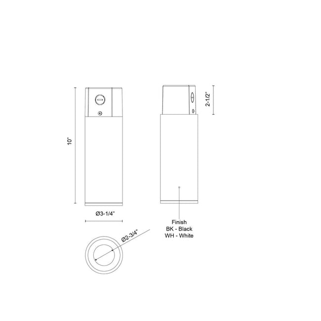 Kuzco Lighting-LD3-CC08W14-3036-WH-UNV-010|ALT|1
