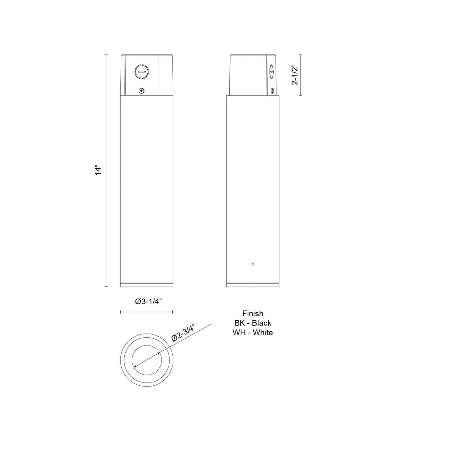 Kuzco Lighting-LD3-CC12W18-3036-WH-UNV-010|ALT|1