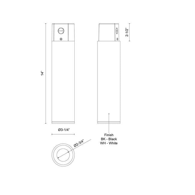 Kuzco Lighting-LD3-CC12W18-3036-WH-UNV-010|ALT|1