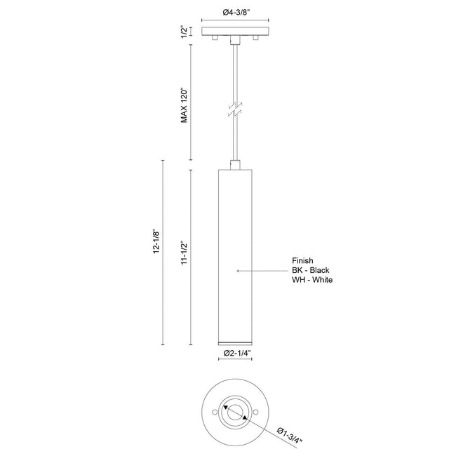 Kuzco Lighting-LD2-PD12W12-3036-BK-UNV-010|ALT|7