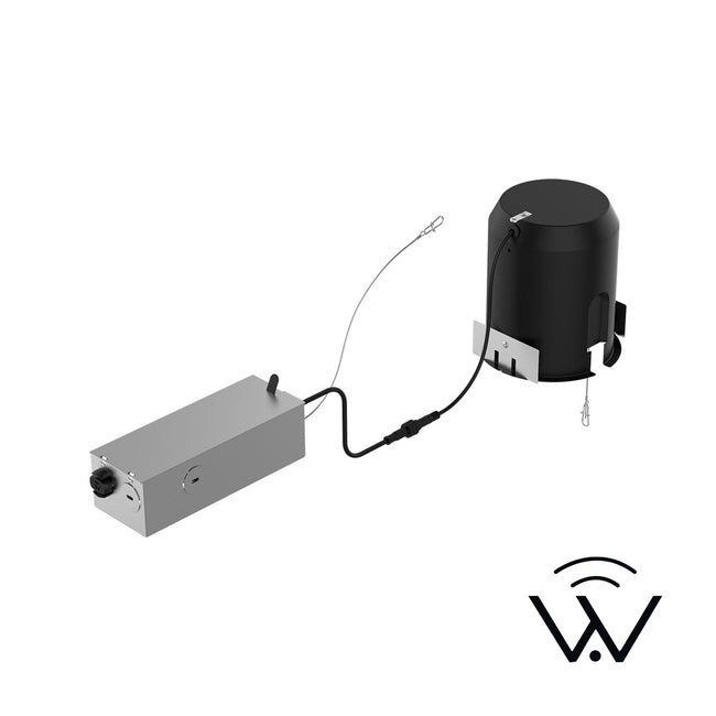 4In Fq Downlights LED Tunable Remodel HSG Trimmed by W.A.C. Lighting - 5.25"L x 5.25"W x 5.75"H [W.A.C. Lighting-R4FBR2T-TW-1|MAIN]