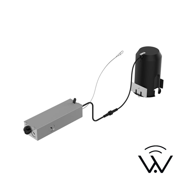 2In Fq Downlights LED Tunable Remodel HSG Trimmed by W.A.C. Lighting - 3.75"L x 3.75"W x 5.88"H [W.A.C. Lighting-R2FBR2T-TW-1|MAIN]