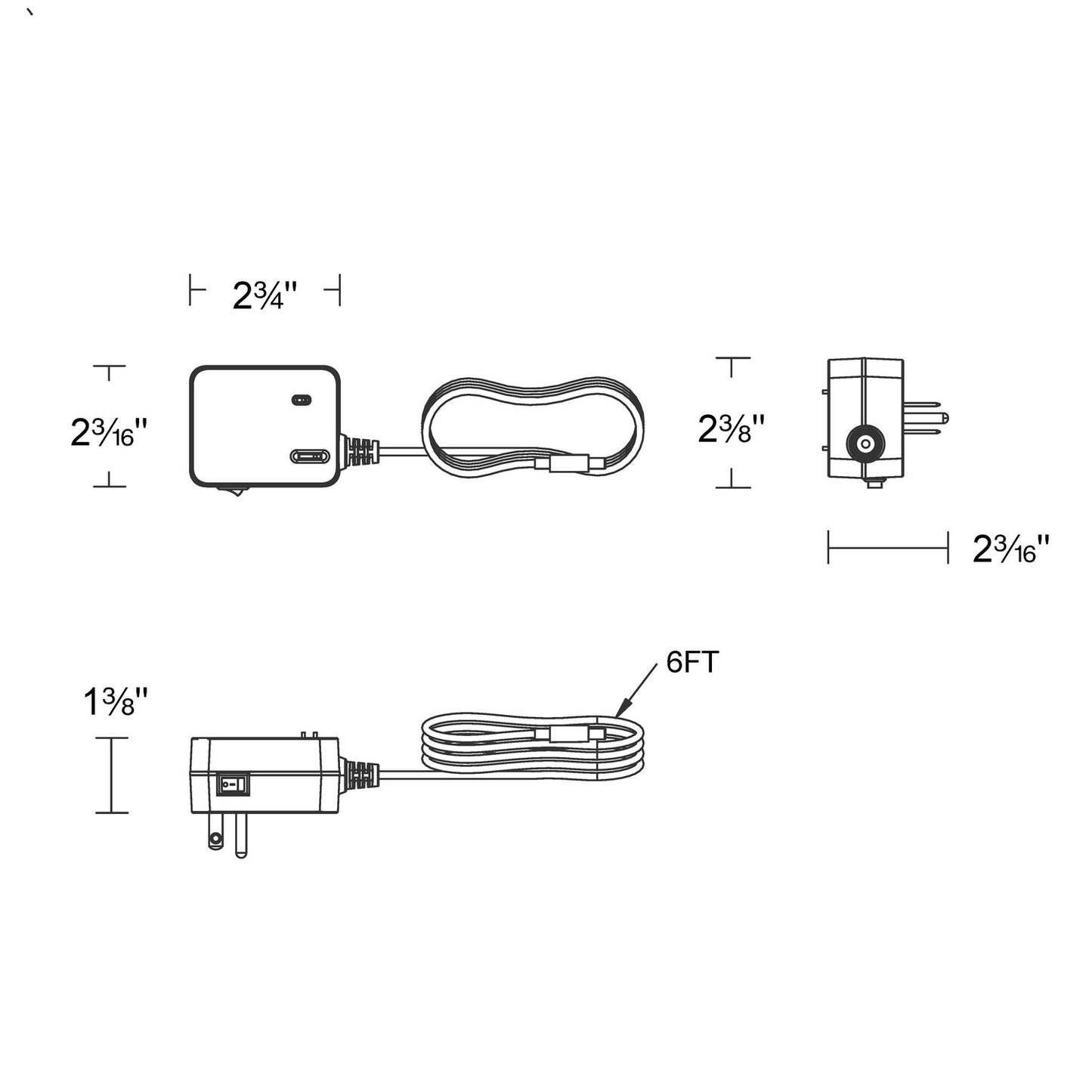 W.A.C. Lighting-PS-24DC-60P-DU|ALT|1