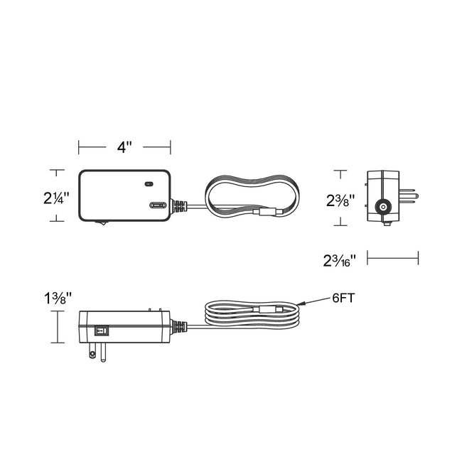 W.A.C. Lighting-PS-24DC-96P-DU|ALT|1