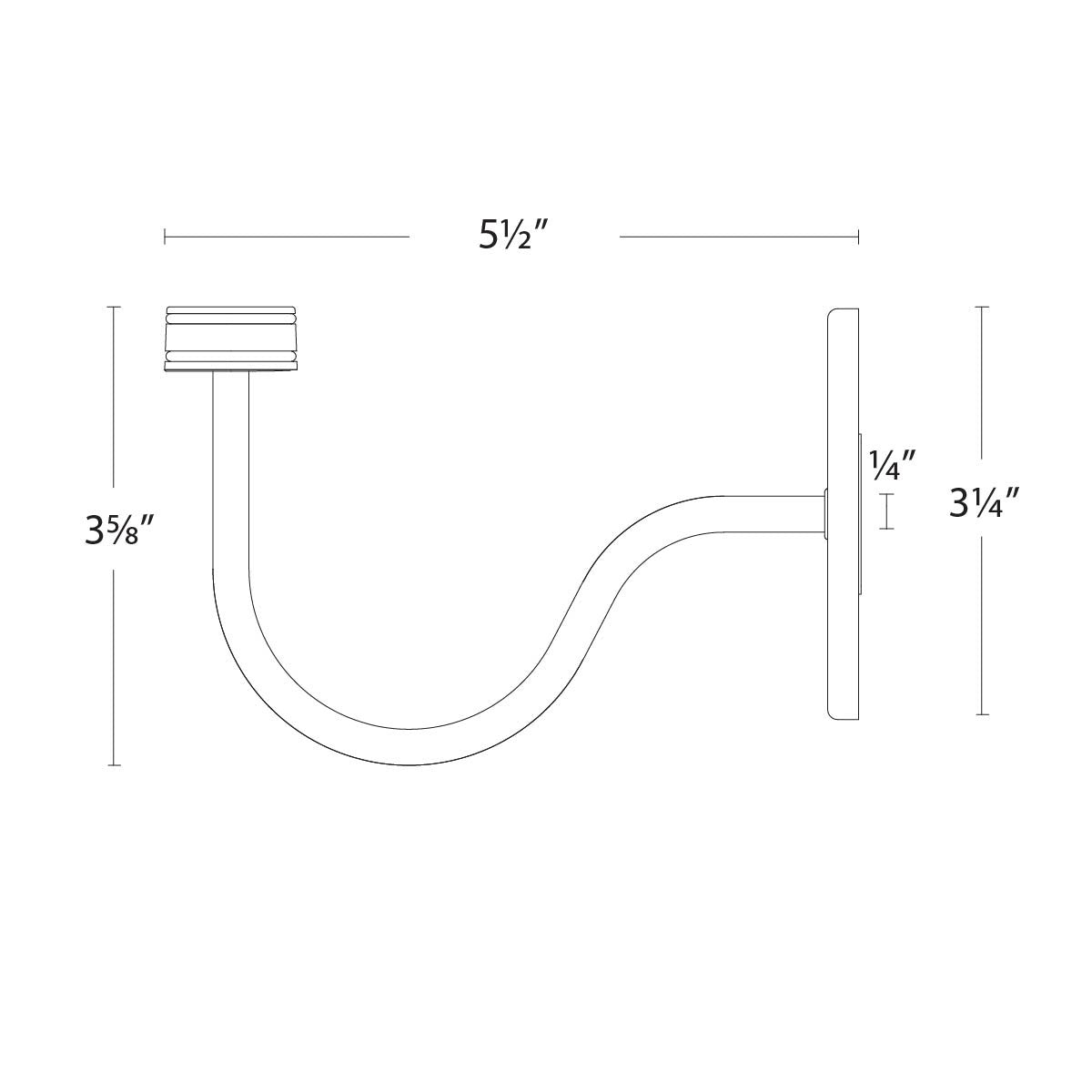 W.A.C. Lighting-TL-HOOK-BK|ALT|1