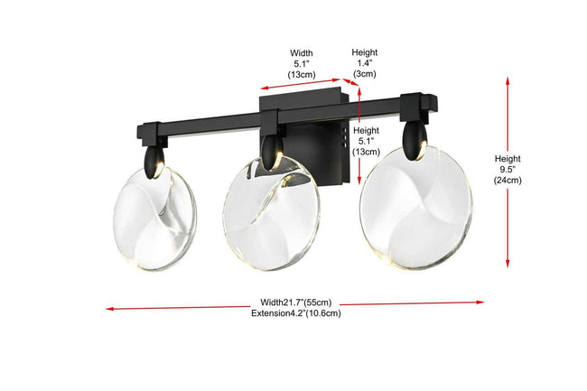 Elegant Lighting-1012W22BK-01CR|ALT|6
