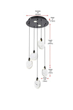 Elegant Lighting-1012D16BK-01CR|ALT|7