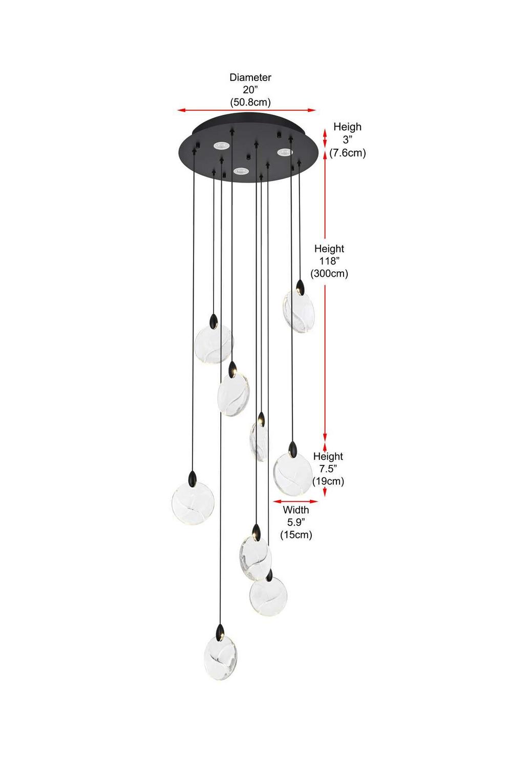 Elegant Lighting-1012D20BK-01CR|ALT|7