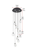 Elegant Lighting-1012D20BK-01CR|ALT|7