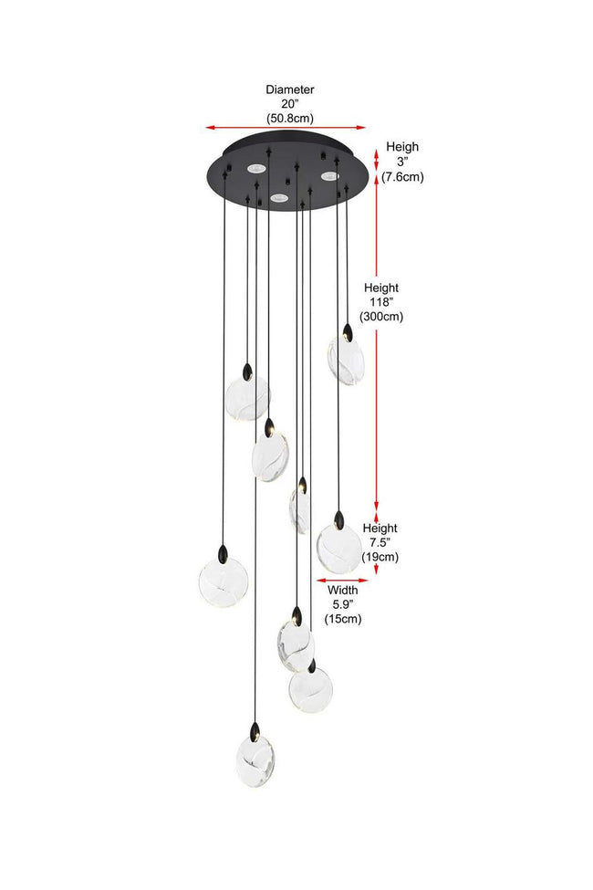 Elegant Lighting-1012D20BK-01CR|ALT|7