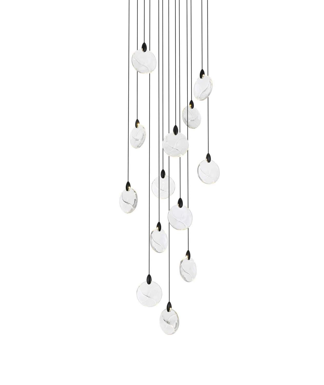 Elegant Lighting-1012D24BK-01CR|ALT|1