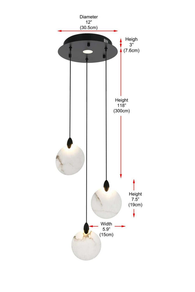 Elegant Lighting-1012D12BK-11ST|ALT|7