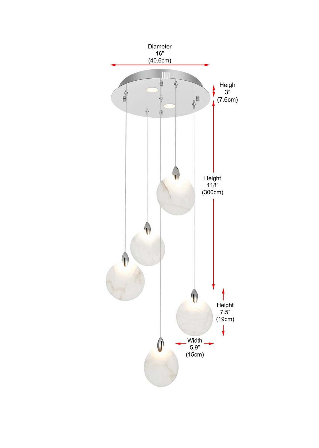 Elegant Lighting-1012D16C-11ST|ALT|7