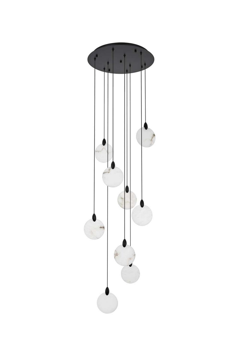 Elegant Lighting-1012D20BK-11ST|ALT|6
