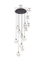 Elegant Lighting-1012D20BK-11ST|ALT|7