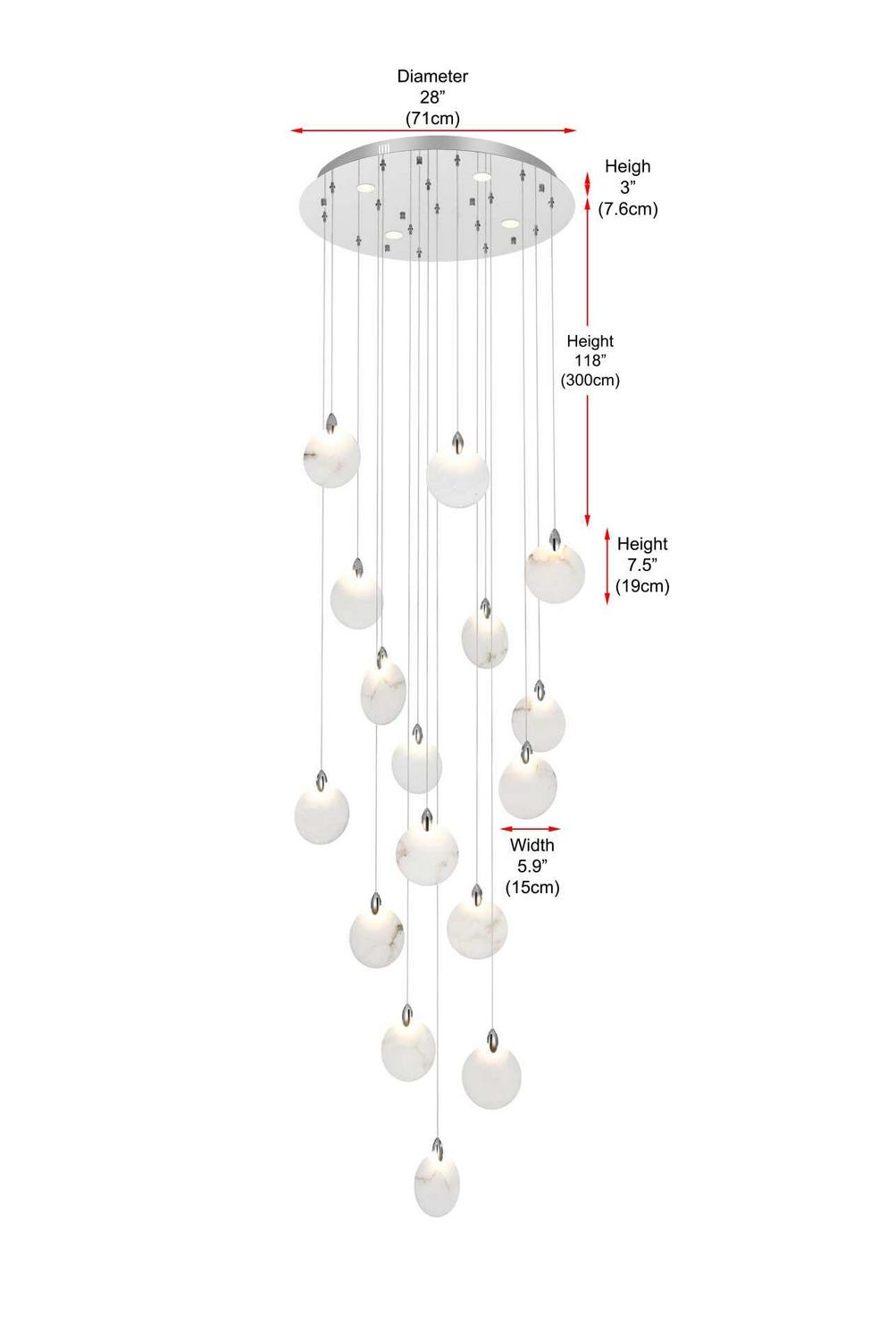 Elegant Lighting-1012D28C-11ST|ALT|7